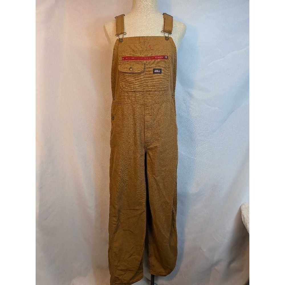 Dickies Men's Duck Canvas Bib Overalls 36x32 Workwear Dickies Original
